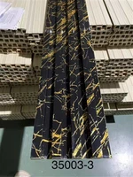 Bord tal-ħajt kompost tal-plastik dekorattiv ta 'ġewwa skanalat